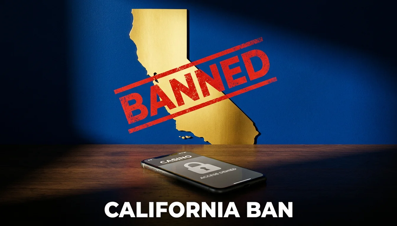 California sweepstakes casino ban concept