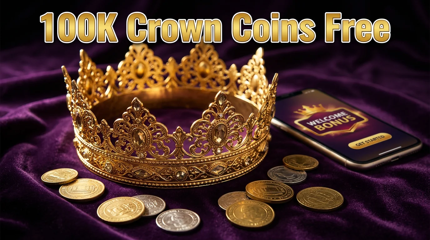 Crown Coins Casino promo code bonus 2026