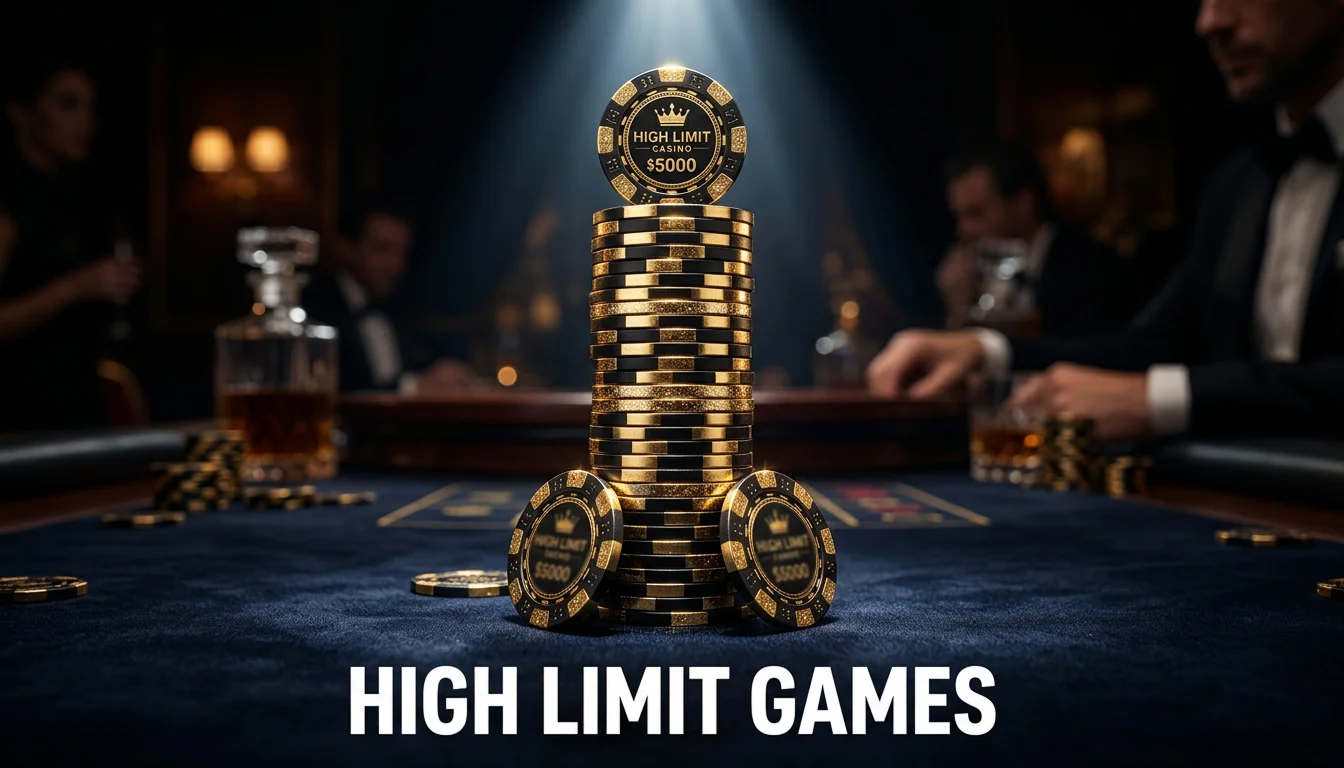 High limit sweepstakes casino games big bets